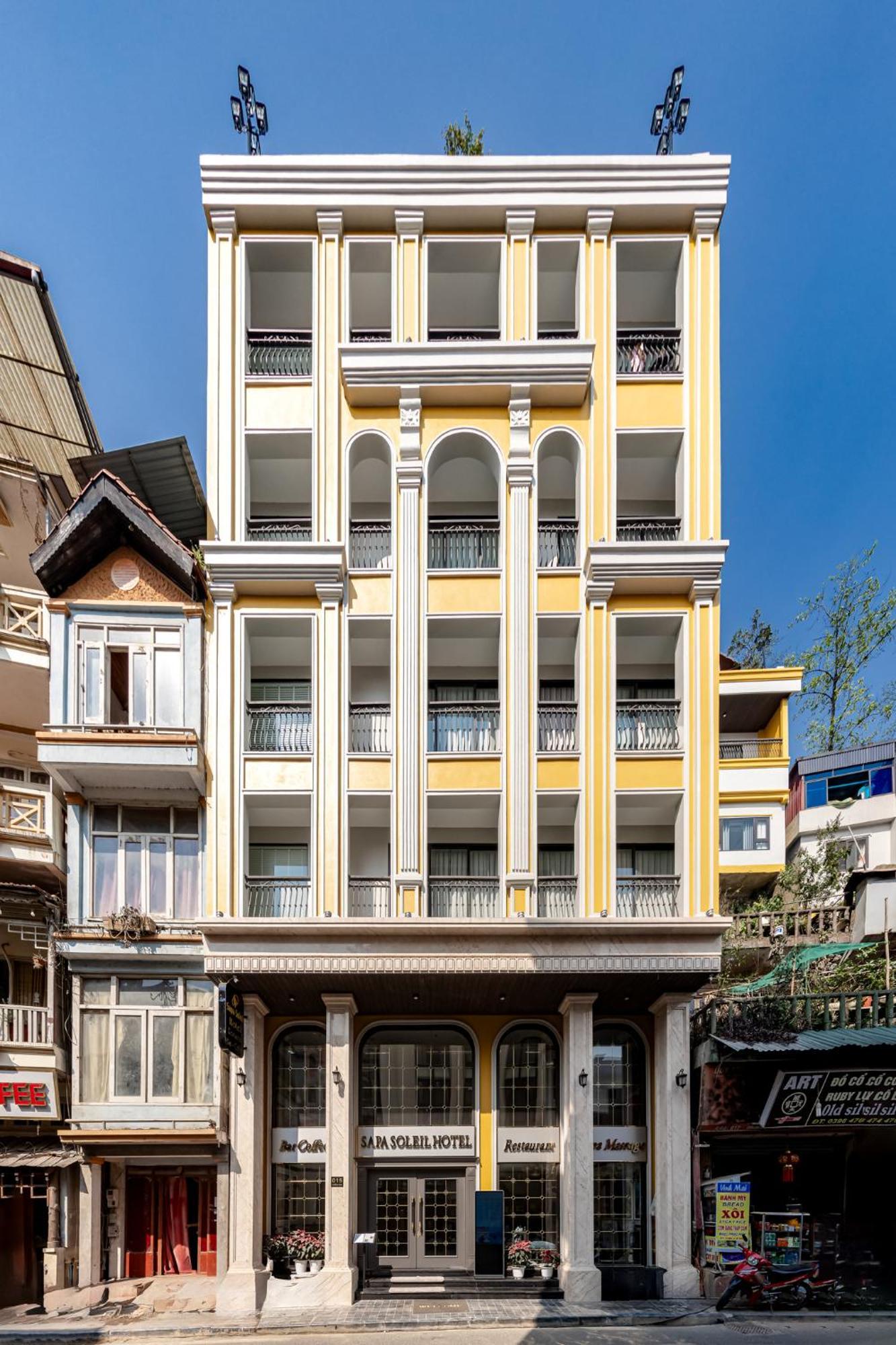 Sapa Soleil Hotel Exterior foto